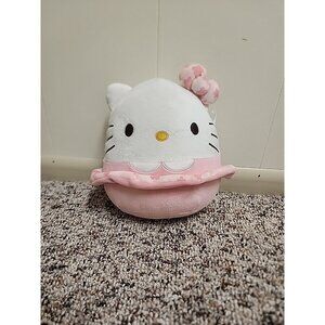 Hello Kitty & Friends Squishmallow Plush Pink Dress‎ Spring 8"